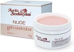 Gel para Unhas Arte Sedução Nude, 24g, Gel Construtor Alongamento de Unhas