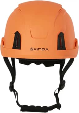 Milageto Capacete de construção Capacete de escalada Ventilação Capacete rígido ajustável Capacete de montanhismo para trabalho ao ar livre Espeleologia
