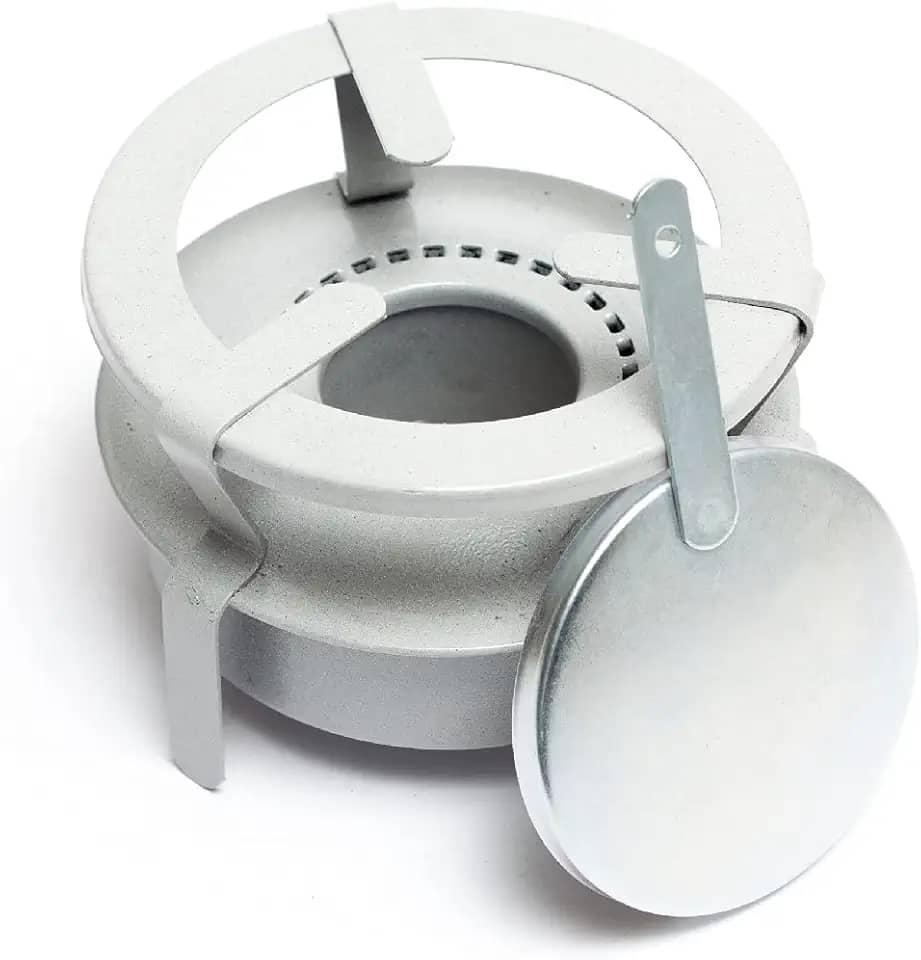 Fogão Portátil Espiriteira A Álcool Camping Fogareiro Fácil e Pratico para pesca viagem