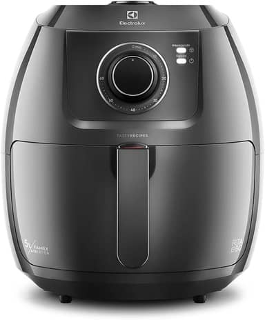 Fritadeira Elétrica sem oleo Grand Airfryer 5L mecanica Electrolux EAF50 grafite 1800W 127v