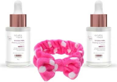 Kit 2 Hydra Peel XR - Peeling Químico Hidratante e Antioxidante - Para Peles Sensíveis, com Rosácea e Fotoenvelhecidas gene + Faixa Fofinha Para Cabelo