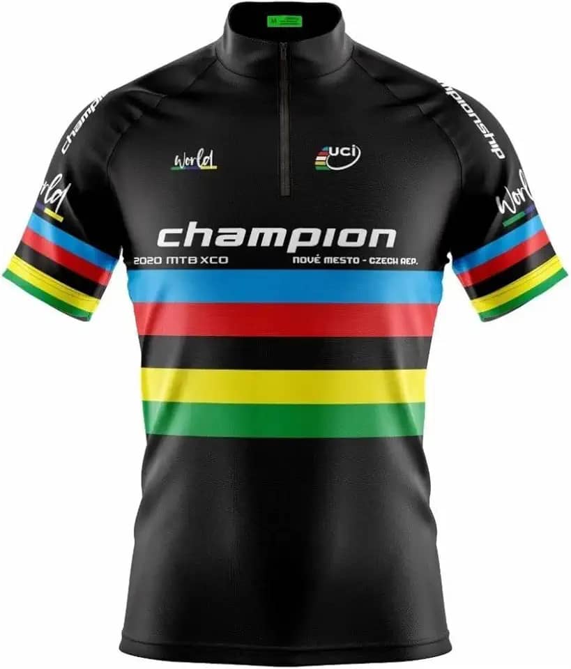 Camisa Ciclismo Masculina Roupa para Ciclista Bike Bicicleta Cor:Preto;TAMANHO:M