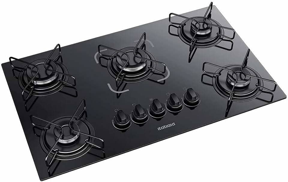Cooktop Essencial 5 Bocas - Preto