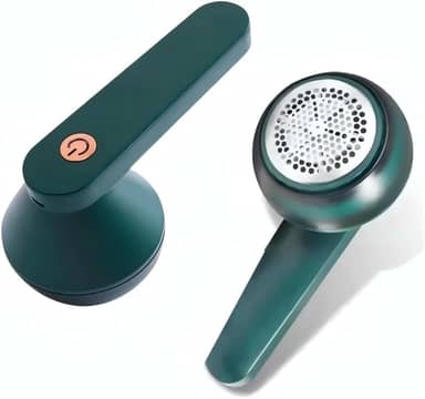 Papa Bolinhas Elétrico Portátil Recarregável Removedor de Fiapos e Pelos USB com Lâmina Afiada de Aço Inox Ideal para Roupas Sofás e Tecidos em Geral Premium