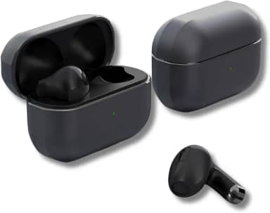 Fone de Ouvido Gamer Sem Fio TWS Bluetooth 5.4 Baixa Latência Microfone HD Case Liga de Zinco Premium 30h de Bateria e Resistência IPX4 Caixa de metal Liga De Zinco USB-C Cancelamento de Ruidos