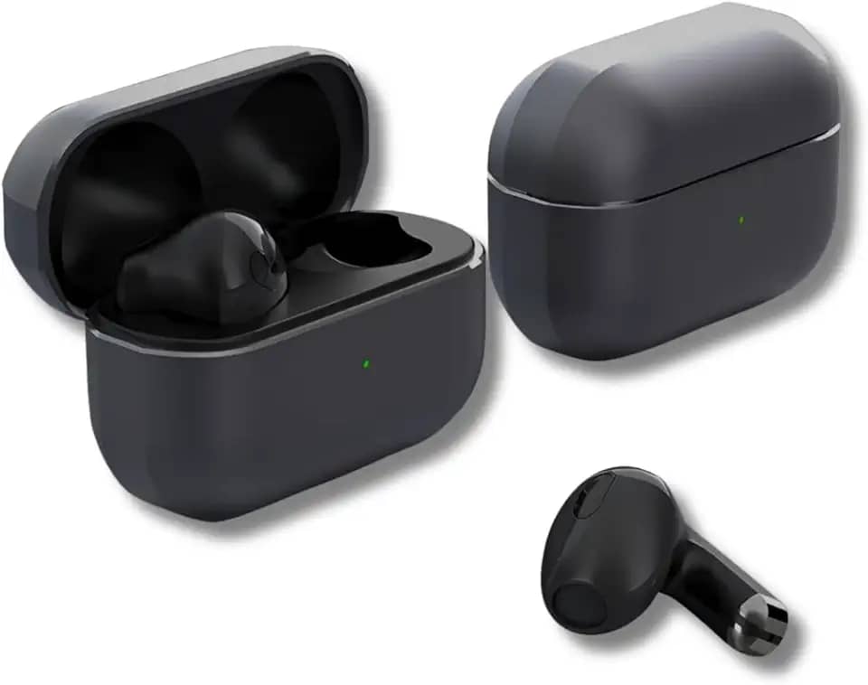 Fone de Ouvido Gamer Sem Fio TWS Bluetooth 5.4 Baixa Latência Microfone HD Case Liga de Zinco Premium 30h de Bateria e Resistência IPX4 Caixa de metal Liga De Zinco USB-C Cancelamento de Ruidos