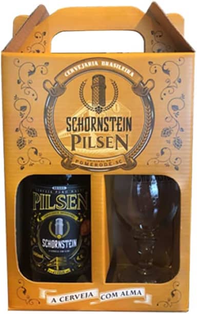 Kit Cerveja Artesanal Schornstein (Taça Royal + Pilsen 500Ml)