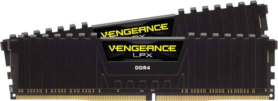 Memória Corsair Vengeance LPX - 32GB(2x16GB), DDR4, 3600Mhz, C18, Preto - CMK32GX4M2D3600C18
