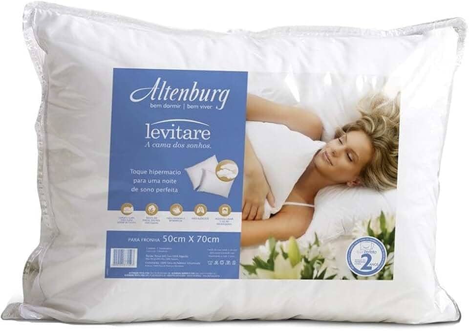 Travesseiro Levitare - 50cm x 70cm - Branco
