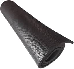 Tapete Colchonete (Yoga, Pilates, Fitness, Ginástica) 1m x 50cm x 10mm (Preto)