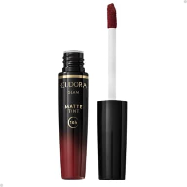 Eudora Glam Batom Líquido Matte Tint Bordô Intenso 4 Ml