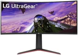 Monitor GamerLG UltragearCurvo –Tela VAde 34', WQHD 3440 x 1440, UltraWide™ (formato 21:9), 160Hz, 1ms (MBR), AMD FreeSyncPremium –34GP63A-B