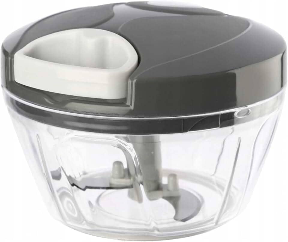 Processador de Alimentos Mini 3 Laminas Aço Inoxidável 500 ml Manual