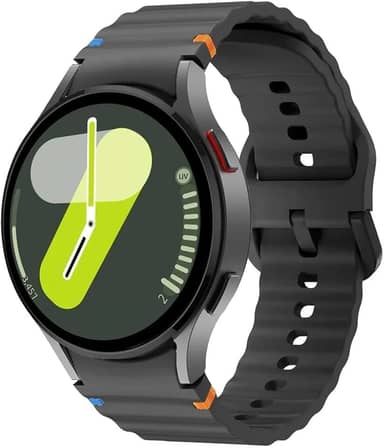 Pulseira para Galaxy Watch 7 40 e 44 mm de Silicone Premium - Compatível com Samsung Galaxy Watch 4, 5, 6, 7 e FE - FD Acessórios