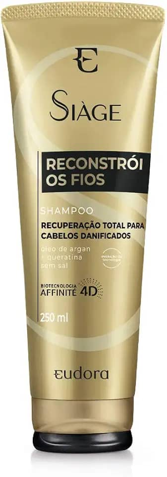 SIAGE SHAMPOO RECONSTROI OS FIOS 250ml RPCK, Eudora Siàge