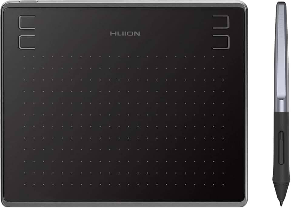 MESA DIGITALIZADORA HUION INSPIROY HS64-6.3 x 4inch 4 botões programáveis