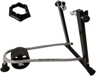 Kit Suporte Rolo Treino Bike Alt Cicle AL200 + Base Niveladora AL318