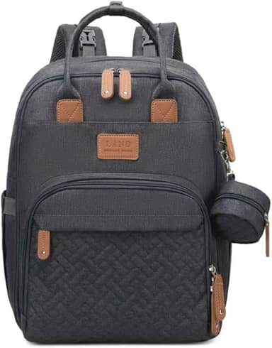 Bolsa Mochila Maternity Land Bonny Cinza original