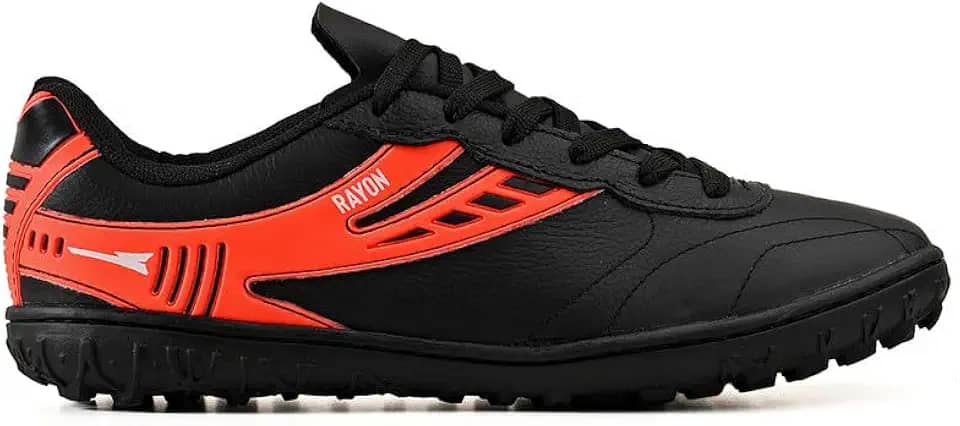 Chuteira Futebol Society Profissional Masculina em Couro Para Grama Sintetica