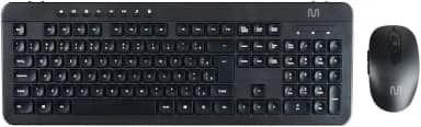 Kit Teclado e Mouse Sem Fio Multi (Multilaser) Recarregável Com Bateria 200mAh - TC250
