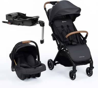Travel System Safety 1st, Spark Plus Trio, com Isofix, 0 meses a 22 kg, Black Graphite