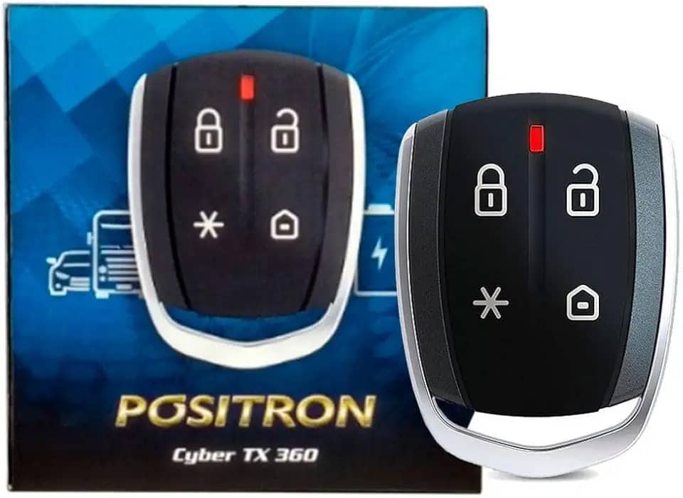 Alarme Caminhão 12v 24v Positron Cyber TX-360 Presença