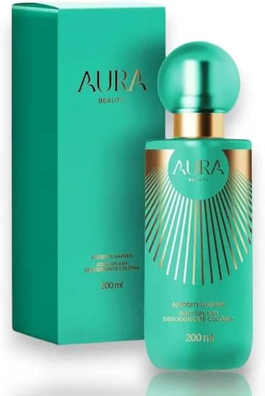 Body Splash desodorante colônia Aura beauty Afrodite Garden 200Ml