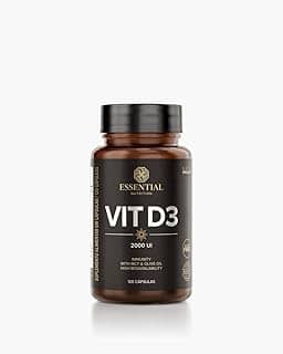 Vit D3-2000 UI - 120 Cápsulas - Essential Nutrition
