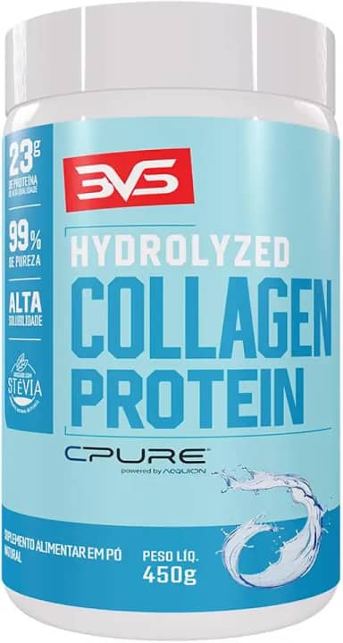 Colágeno Protein Hidrolisado Cpure® Alta Concentração - 450g Sabor Natural