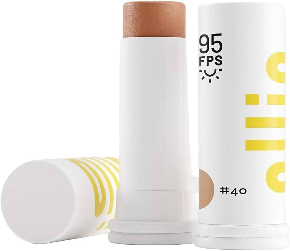 Protetor solar em bastão com cor FPS 95#40