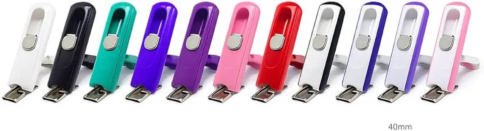 Carimbo de Bolso, Carbrink, Retrátil, 14 mm x 38 mm, Preto