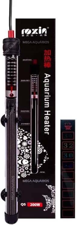 ROXIN - Termostato com Aquecedor - Q5 - 200W - 110V