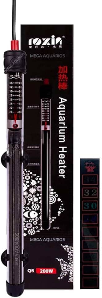 ROXIN - Termostato com Aquecedor - Q5 - 200W - 110V