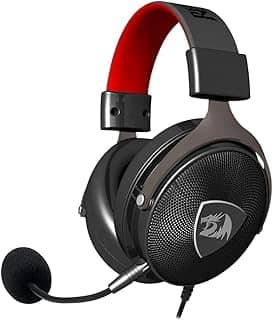 HEADSET GAMER REDRAGON ICON PRETO 7.1 H520