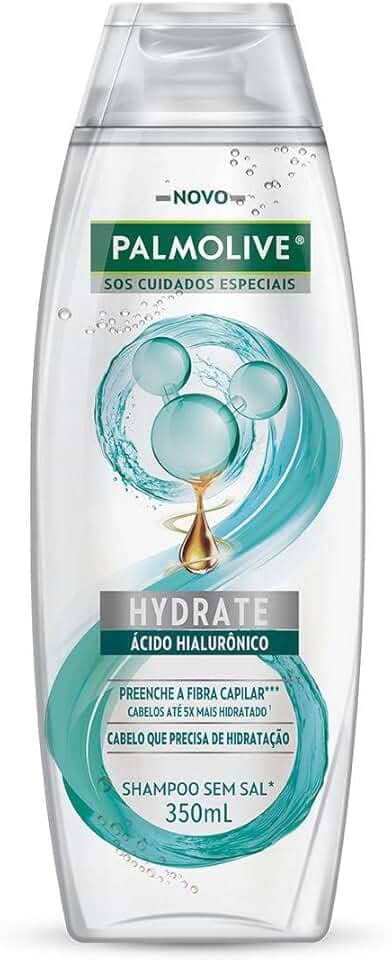 Palmolive Shampoo Sos Cuidados Especiais Hydrate Hialurônico 350Ml