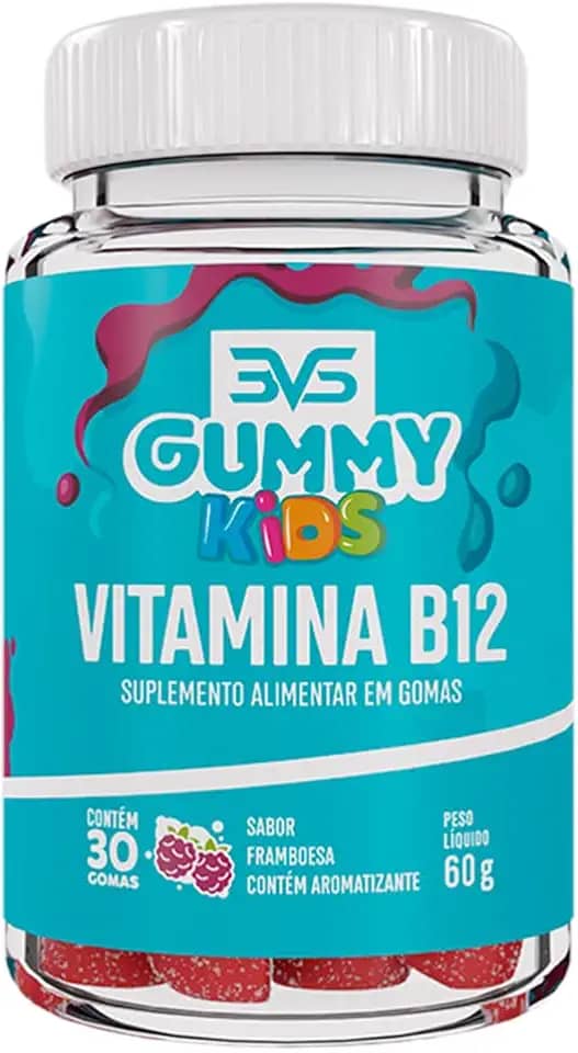 3VS Nutrition Gummy Kids Vitamina B12 30 Gomas Sabor Framboesa