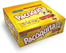 Pacoquita Quadrada 24Un x 18g Display Santa Helena 012830