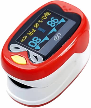 Oxímetro Bic Pediátrico K1 Vermelho