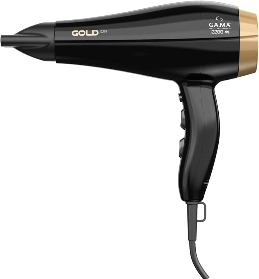 GA.MA Italy Secador Gama Gold Ion - 2200W - 220V - Nac