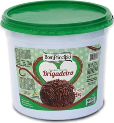 Massa Pronta Brigadeiro 2Kg Bom Princípio