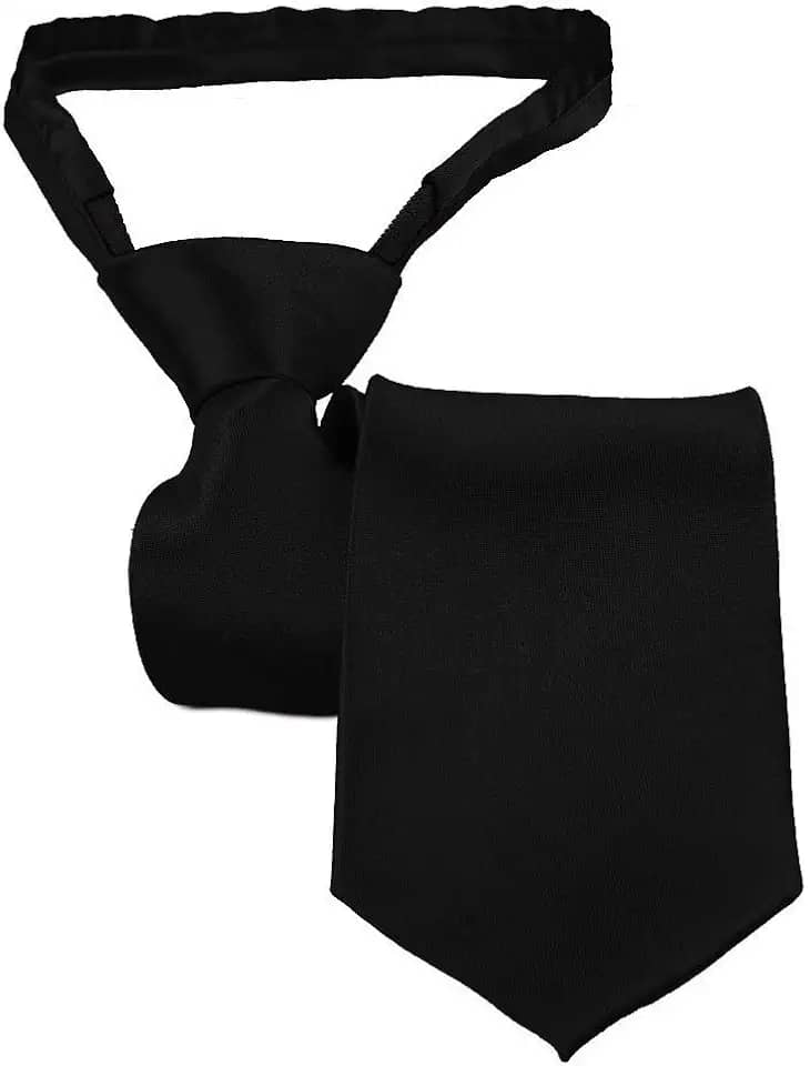 Gravata Adulto Slim Fit Com Nó Pronto