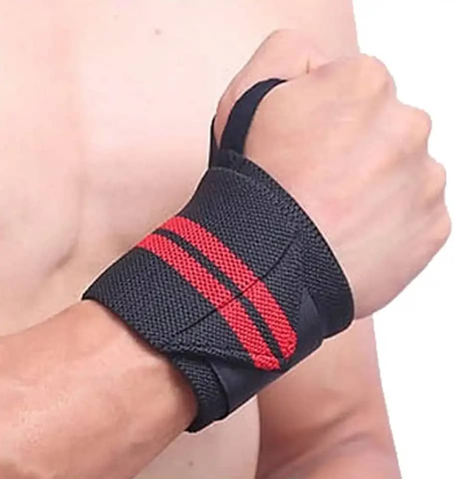 Protetor De Punho Profissional Articulação Cross Munhequeira Elástica de Pulso Crossfit Tendinite Prática Esportiva Alívio Dor - Tubarão Stores