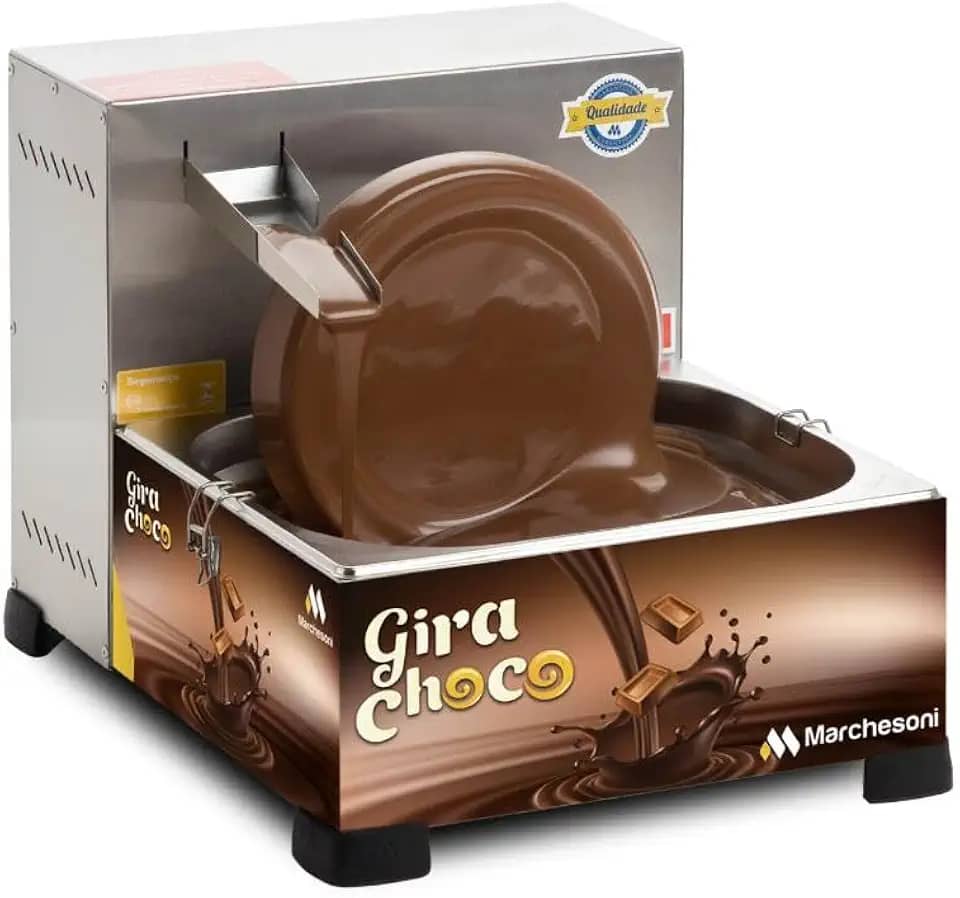Gira Choco Derretedeira 5 kg, 127V, Marchesoni GC.1.151, Inox