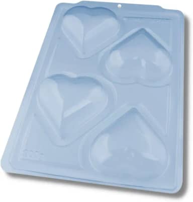 Forma Especial SP 45 Coração 200g – BWB – Kit com 1 Unidade – Ideal para Chocolates, Trufas e Bombons – Formato Coração com Acabamento Profissional