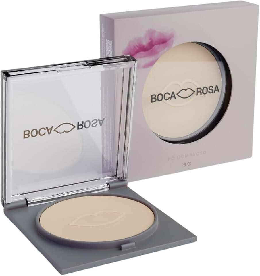 Boca Rosa - Po Compacto Translucido Cuscuz 9G