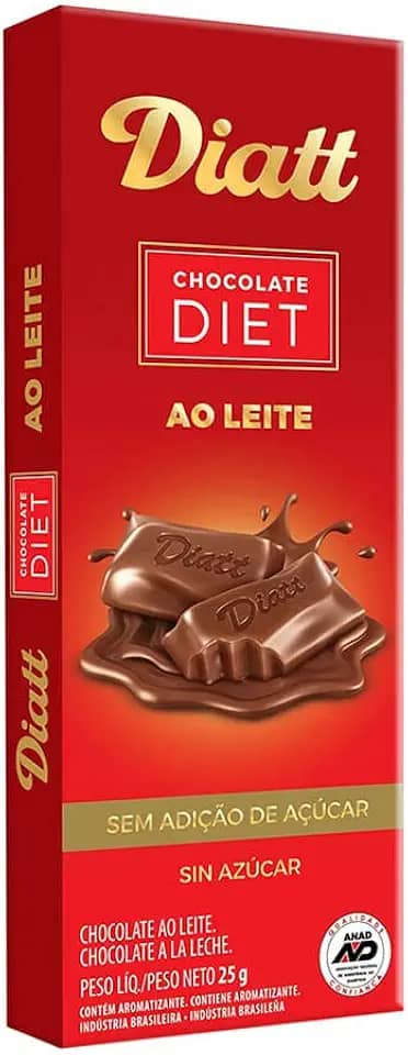 Chocolate Diatt Ao Leite Diet 25g
