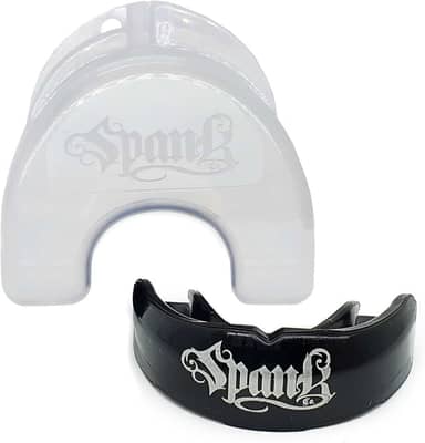 Protetor Bucal Arcada Superior Profissional Moldável - PRETO - Spank