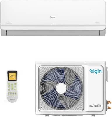Ar-Condicionado Split HW Inverter Elgin Eco Star 12.000 BTUs R-32 Só Frio 127V