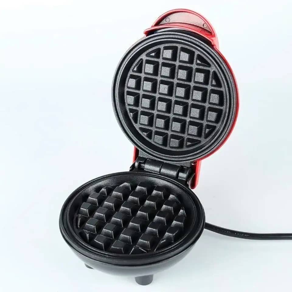 Kit Completo Forno de Pizza Elétrico - Máquina de Waffles e Donuts, Portátil, Antiaderente, 110V