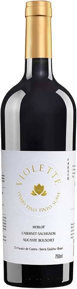 Pizzato Vinho Tinto Suave Premium Fausto Violette